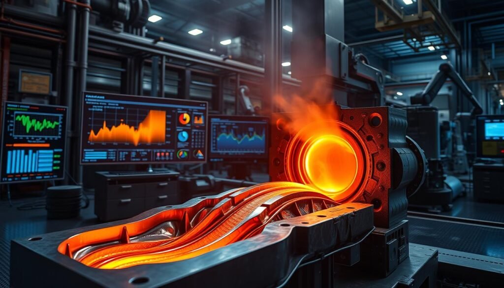 metal casting simulation