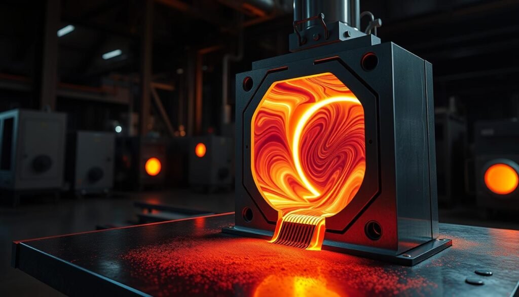 metal casting simulation
